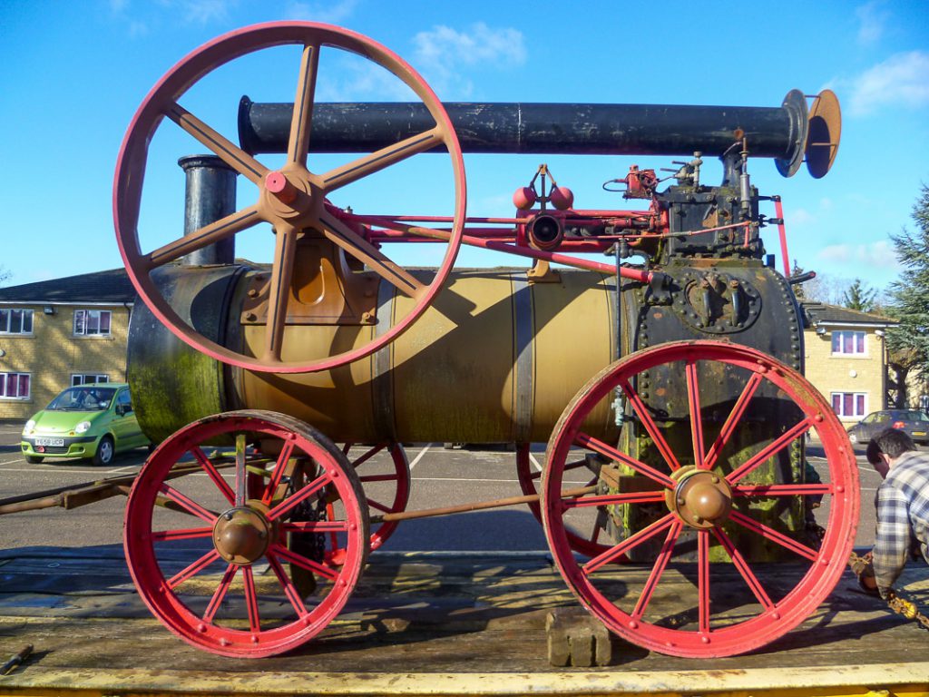 Brown & May Portable Steam Engine Number 6226.